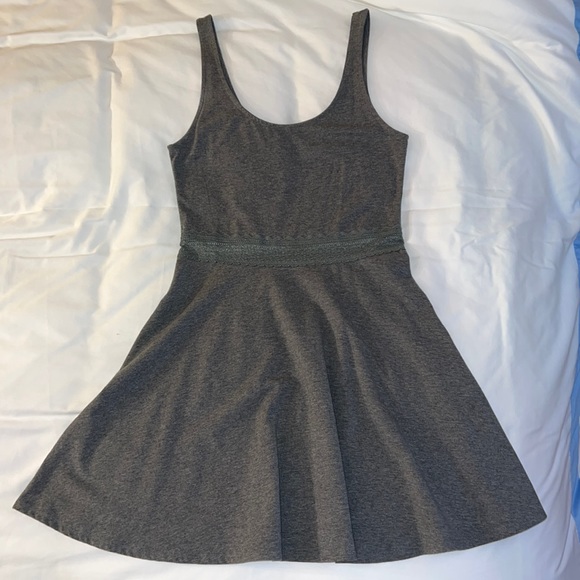 Abercrombie & Fitch Dresses & Skirts - Abercrombie & Fitch Grey Skater Dress